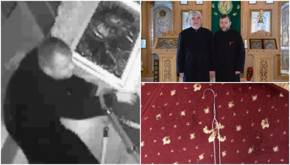 Video Revoltător // Preot filmat cum scoate bani din cutia milei